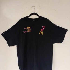 Cardi B T-Shirt McDonalds Black